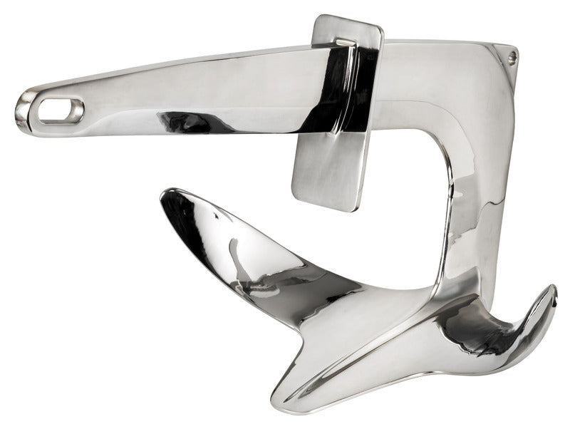 Trefoil® stainless steel slide anchor with gripping plate