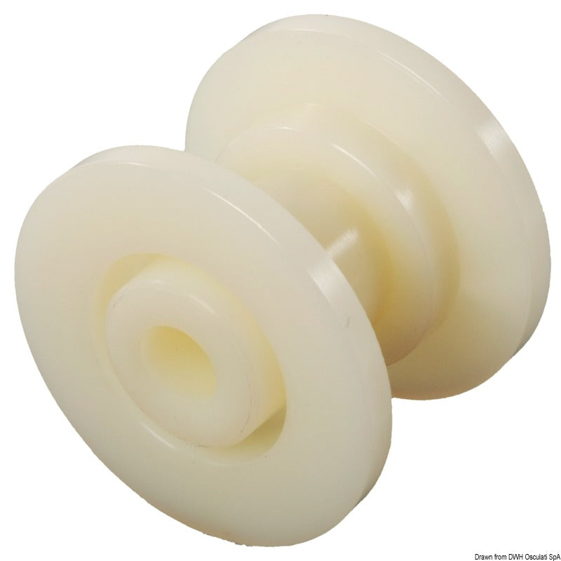 Reservnylonremskiva för rullar