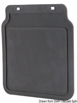 Dodger for mudguards