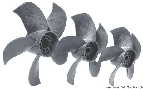 Replacement propeller for LEWMAR thruster