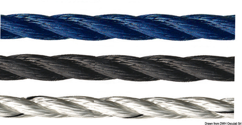 MARLOW 3-strand polyester mooring lines