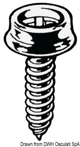 Fasteners made of nickel-plated brass for carpet