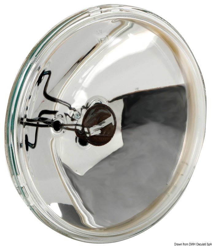 6 tuuman kaksoisfilamenttilamppu