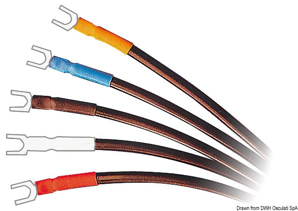 Krympbar polyolefinmantel självsläckande