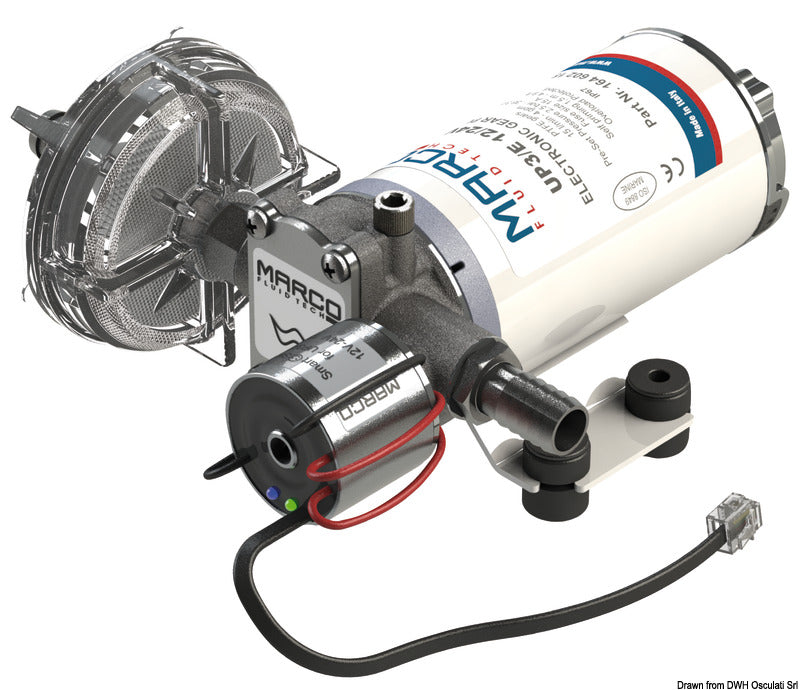 MARCO electronically-operated automatic fresh water pump