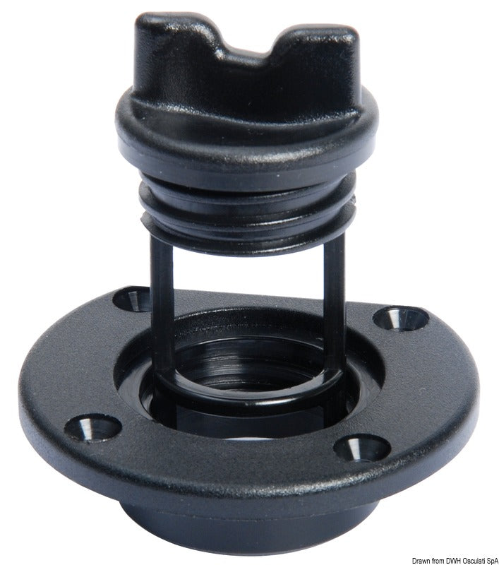 Drain plug for large flows