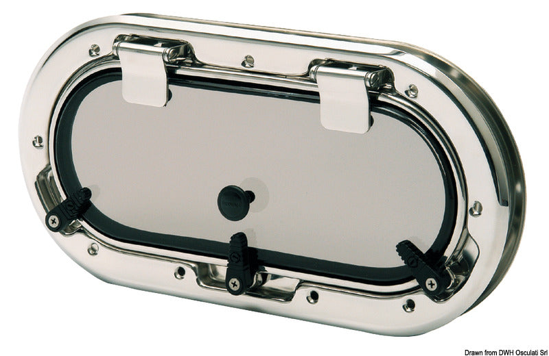 BOMAR-lippulaiva soikea valoikkuna