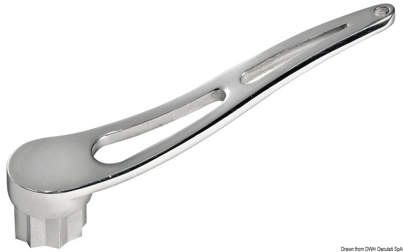 Kahva sopii polttoaine-/vesi- ja lokerotulppien avaamiseen