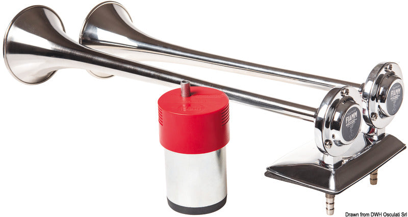 FIAMM trumpet horn with compressor