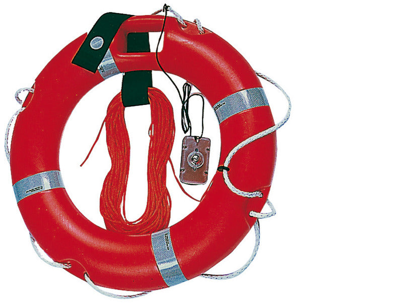 Ring lifebuoy with accessories