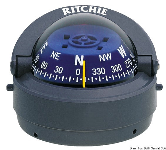RITCHIE Explorer 2'' 3/4 (70 mm) compasses with compensators and night lighting