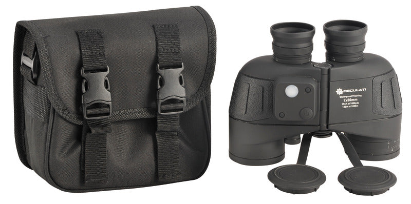 Professional binoculars 7x50 fitted with compass