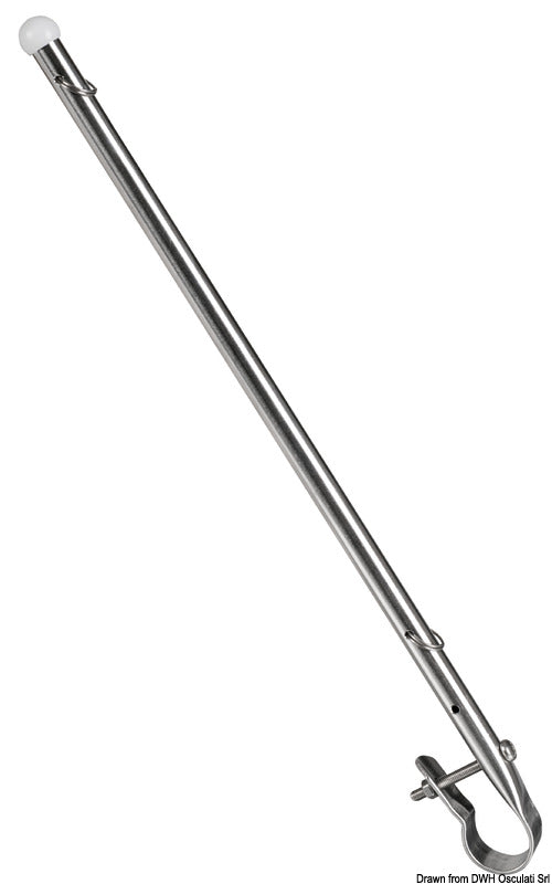 Lipputangon, työntöaukon tai kaiteen kiinnitys