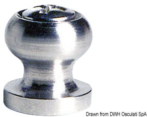 AISI 316 stainless steel lacing button for tarpaulin