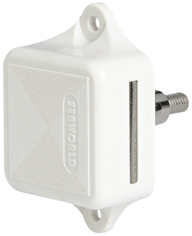 KESKIKOKOINEN painikkeella varustettu jousilukko