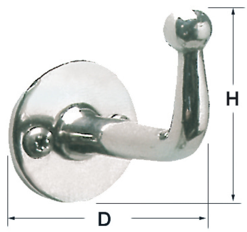 AISI316 stainless steel cast hook