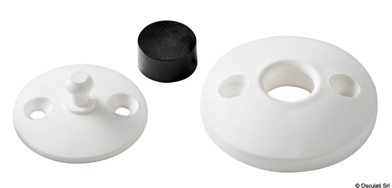 Snap-in door stopper