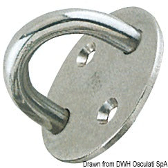 2-hole plate with U-bolt