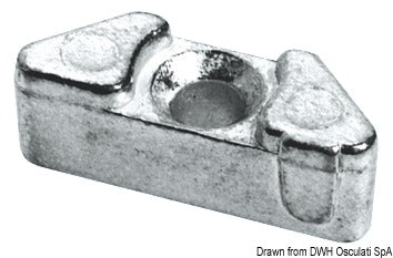 Zinc Cylinder Anode for Yamaha 6-350 HP