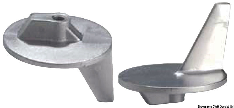 Sinkkianodi rosterisilla potkureilla varustetuille vetolaitteille 50/140 hv