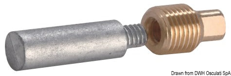 Anodes for heat exchangers/manifolds