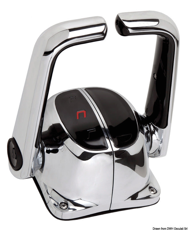 Dual lever twin engine universal control box ULTRAFLEX B502