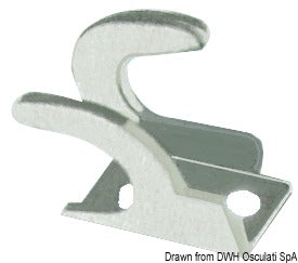 Fork for fixing radio remote control sheaths.