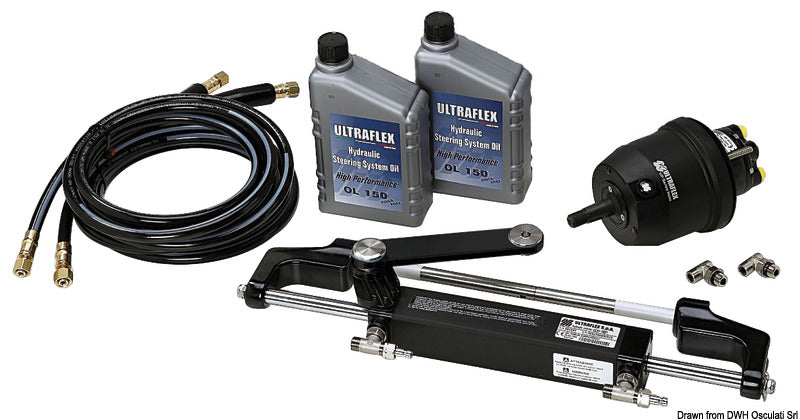 HYTECH steering system max 175 HP, kit version