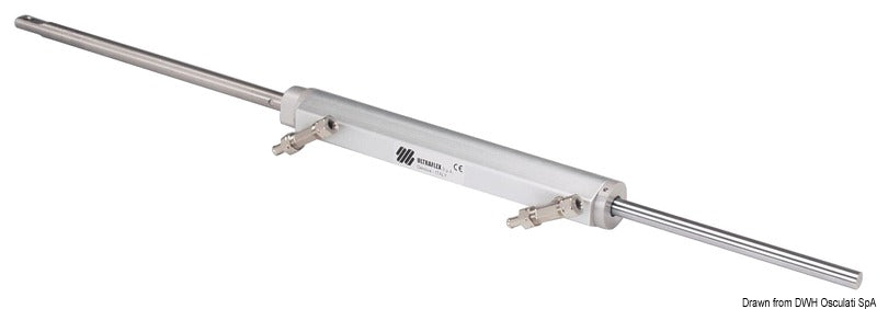 Hydraulic cylinder for inboard/outboard engines