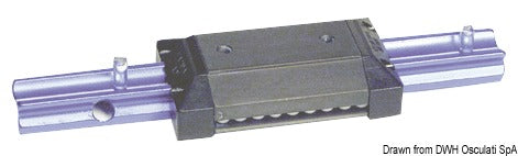 Kullagerlöpare för skjutbara tak och skjutdörrar