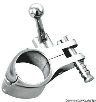 Bimini sliding bracket