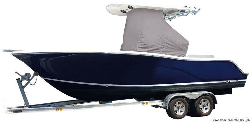 Heltäckande skydd för styrkonsol med T-TOP