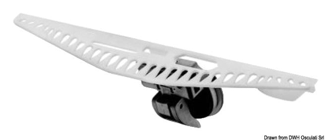 Vitt plastfack för föremål