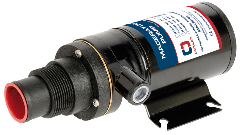 Self-priming macerator