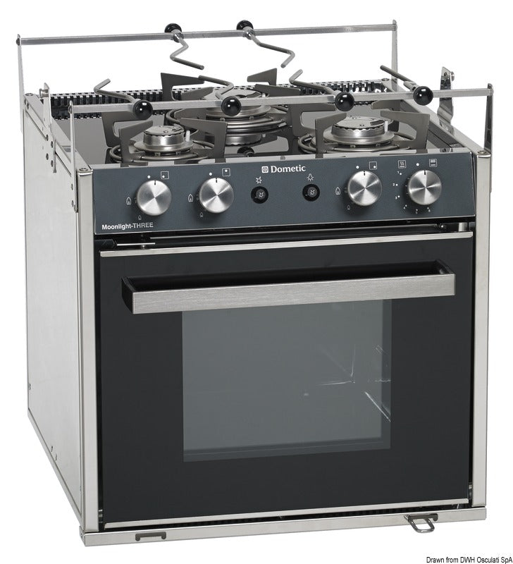 DOMETIC Slim compact gas range