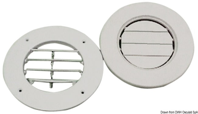 Suuren kapasiteetin säleikköiset tuuletusaukot