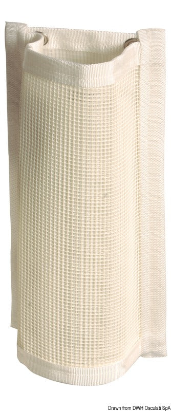 Vinschhandtagsficka av tyg