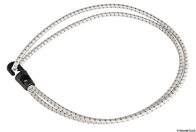 Bungee sail ties with nylon hook