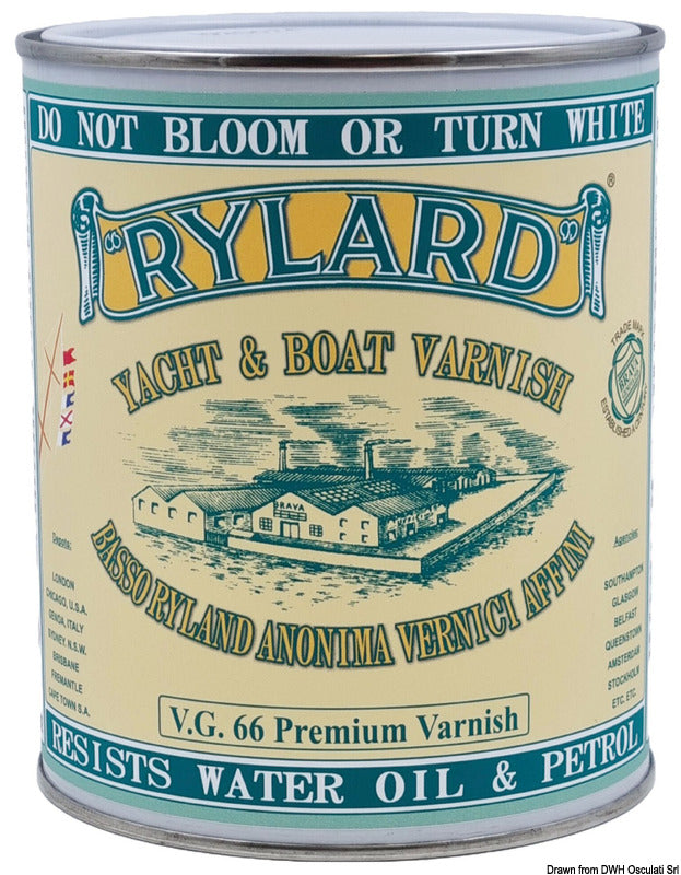 RYLARD VG66 Premium clear varnish for wood substrates