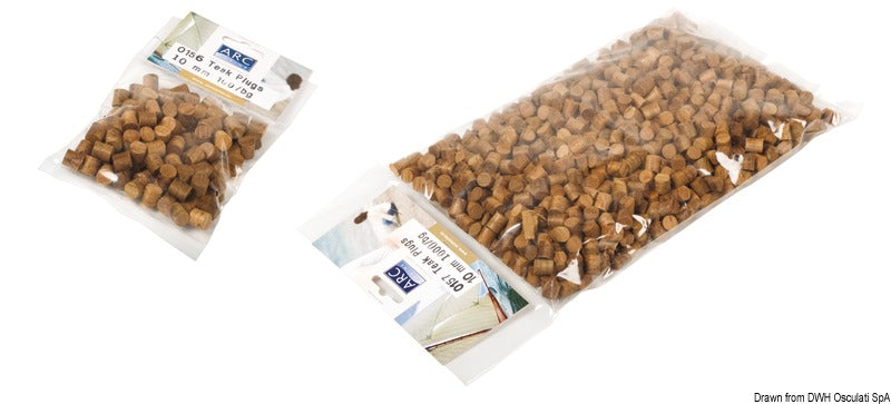 ARC cap in teak wood