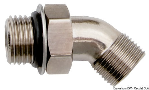 Fittings for hydraulic steering systems