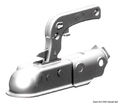 Type-approved tow hook