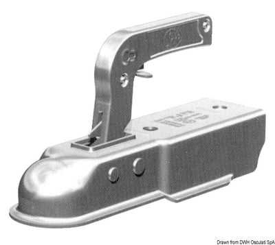 Type-approved tow hook