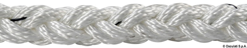Square Line braid made of high-strength 8-strand polyester