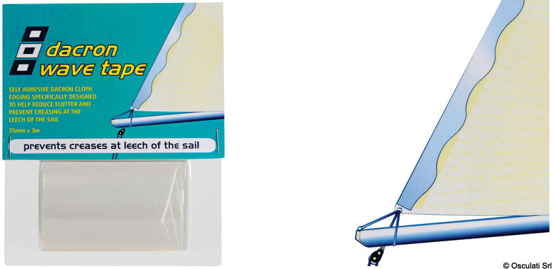 PSP Dacron Wave Leech Tape, self-adhesive