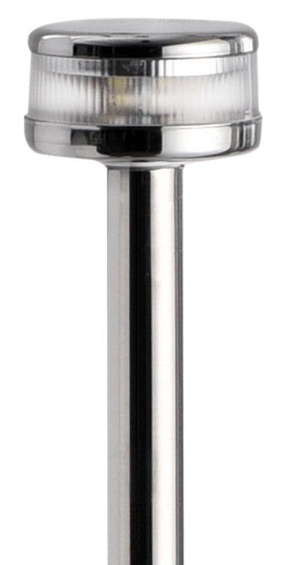 Täydellinen valaisinpylväs Evoled 360° ankkurivalaisimella - Sisäänvedettävä versio ruostumattomasta teräksestä valmistetulla jalustalla seinäasennusta varten