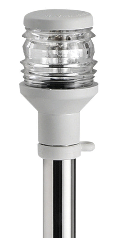 Compact 360° retractable anchor light from wall