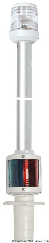 Ankarlykta med klassisk kombinerad aluminiumstång