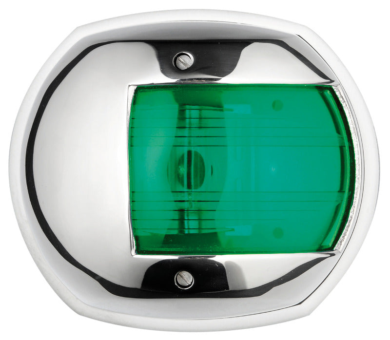 Maxi 20 navigation lights made of mirror-polished AISI316 stainless steel