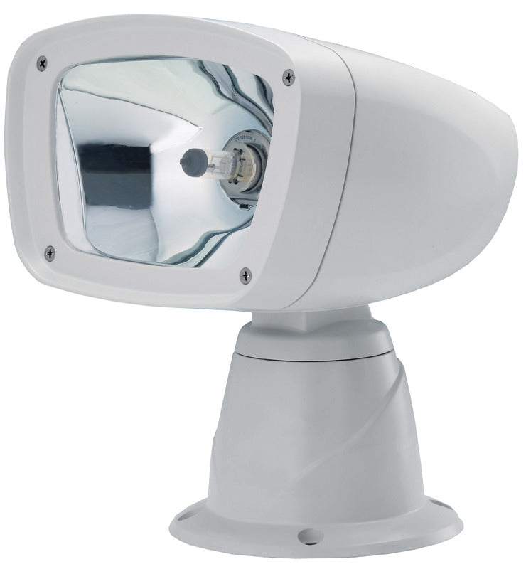 Classic electric spotlight with console-operated joystick